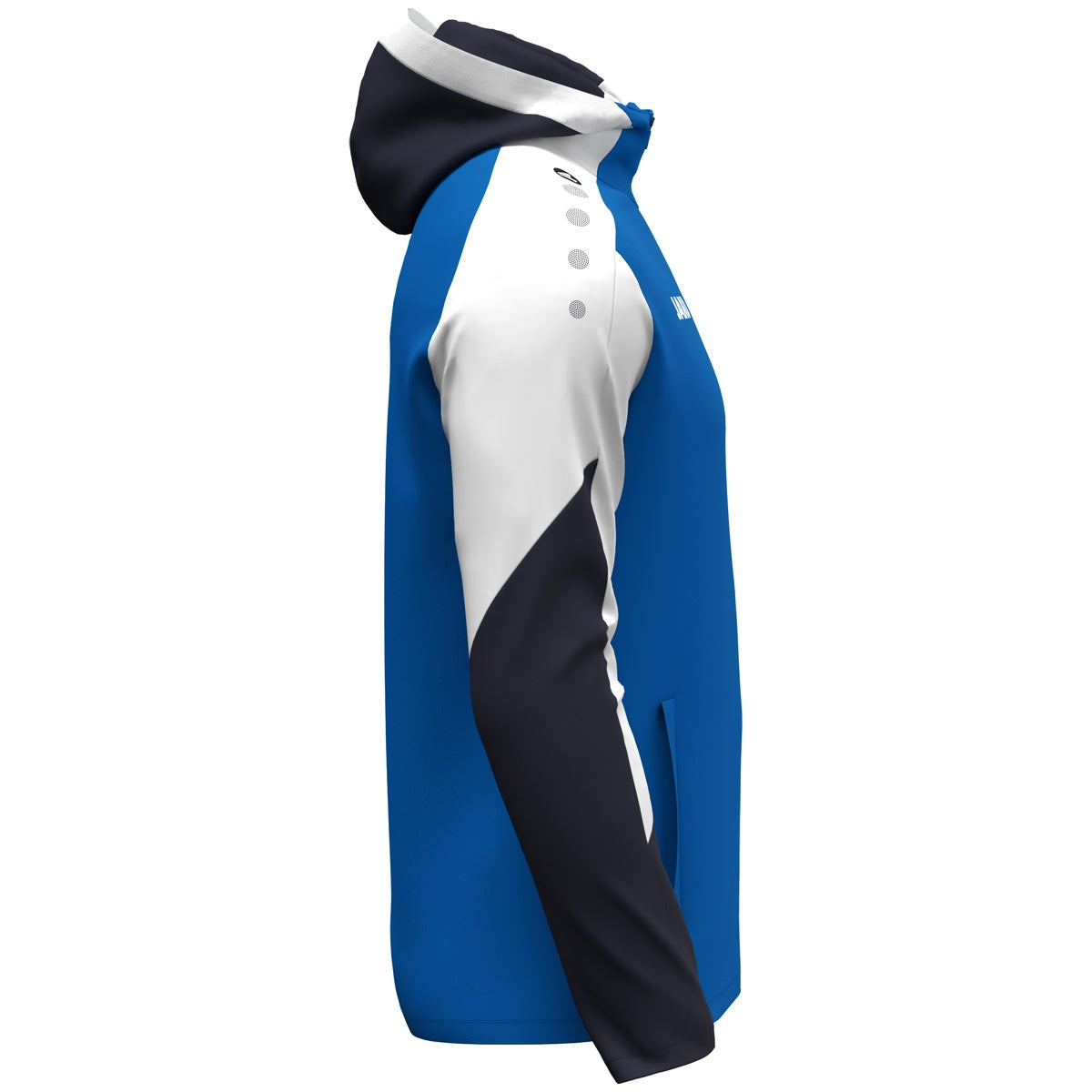JAKO Kapuzenjacke Dynamic royal/weiß/marine