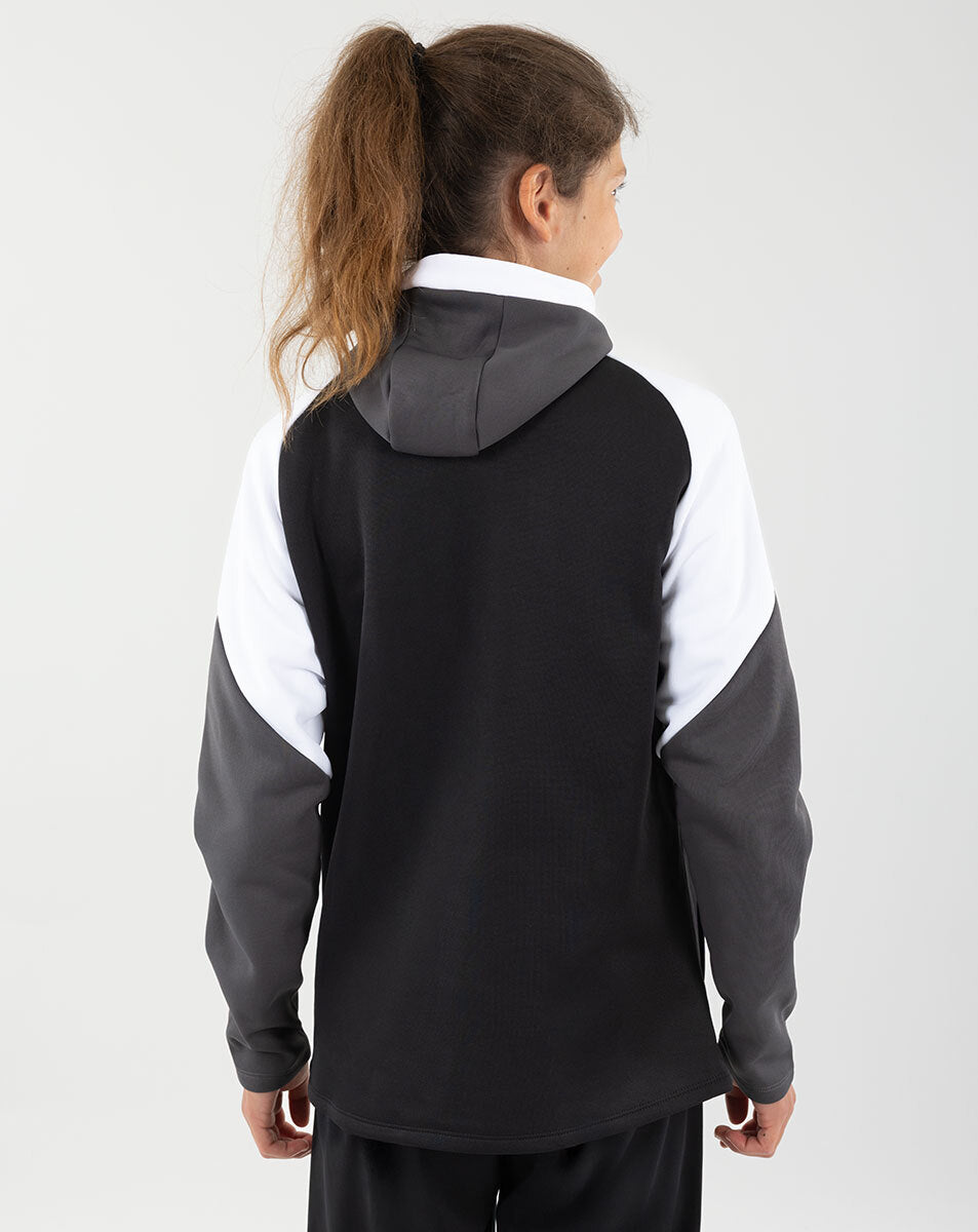 JAKO Kapuzenjacke Dynamic schwarz/weiß/anthrazit