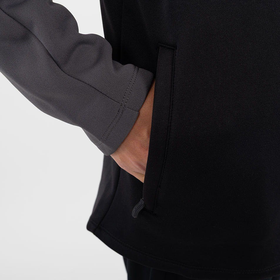 JAKO Kapuzenjacke Dynamic schwarz/weiß/anthrazit