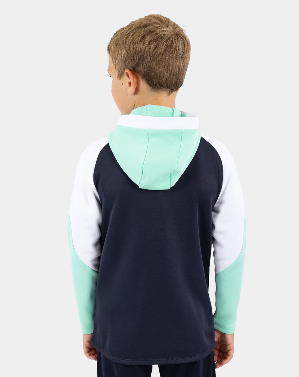 JAKO Kapuzenjacke Dynamic marine/weiß/minze