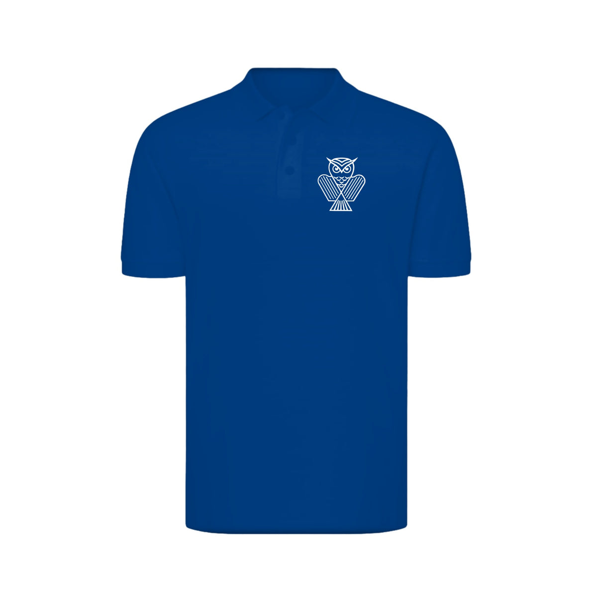 KG Eule Basic Polo Classic James & Nicholson – Dark Royal – Vorderseite