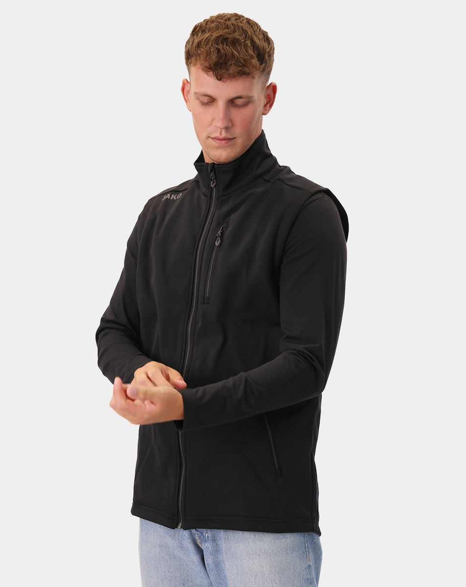 JAKO Softshellweste Premium schwarz