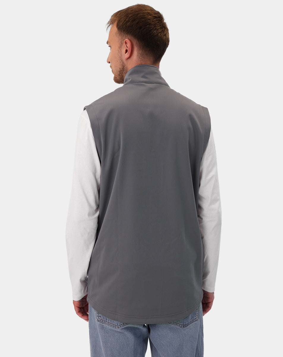 JAKO Softshellweste Premium steingrau