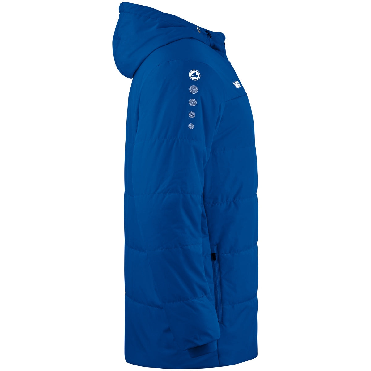JAKO Coachjacke Team mit Kapuze royal