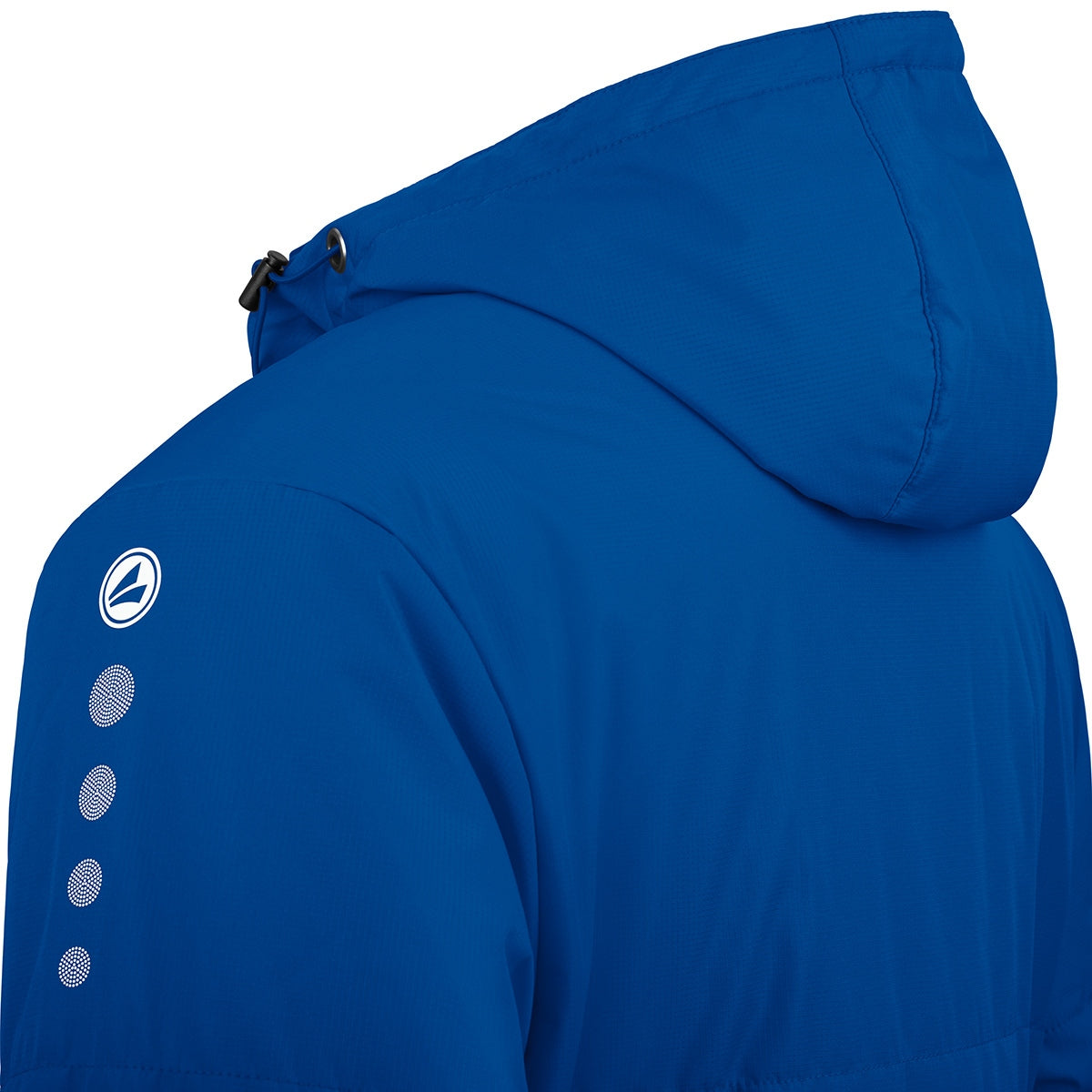 JAKO Coachjacke Team mit Kapuze royal