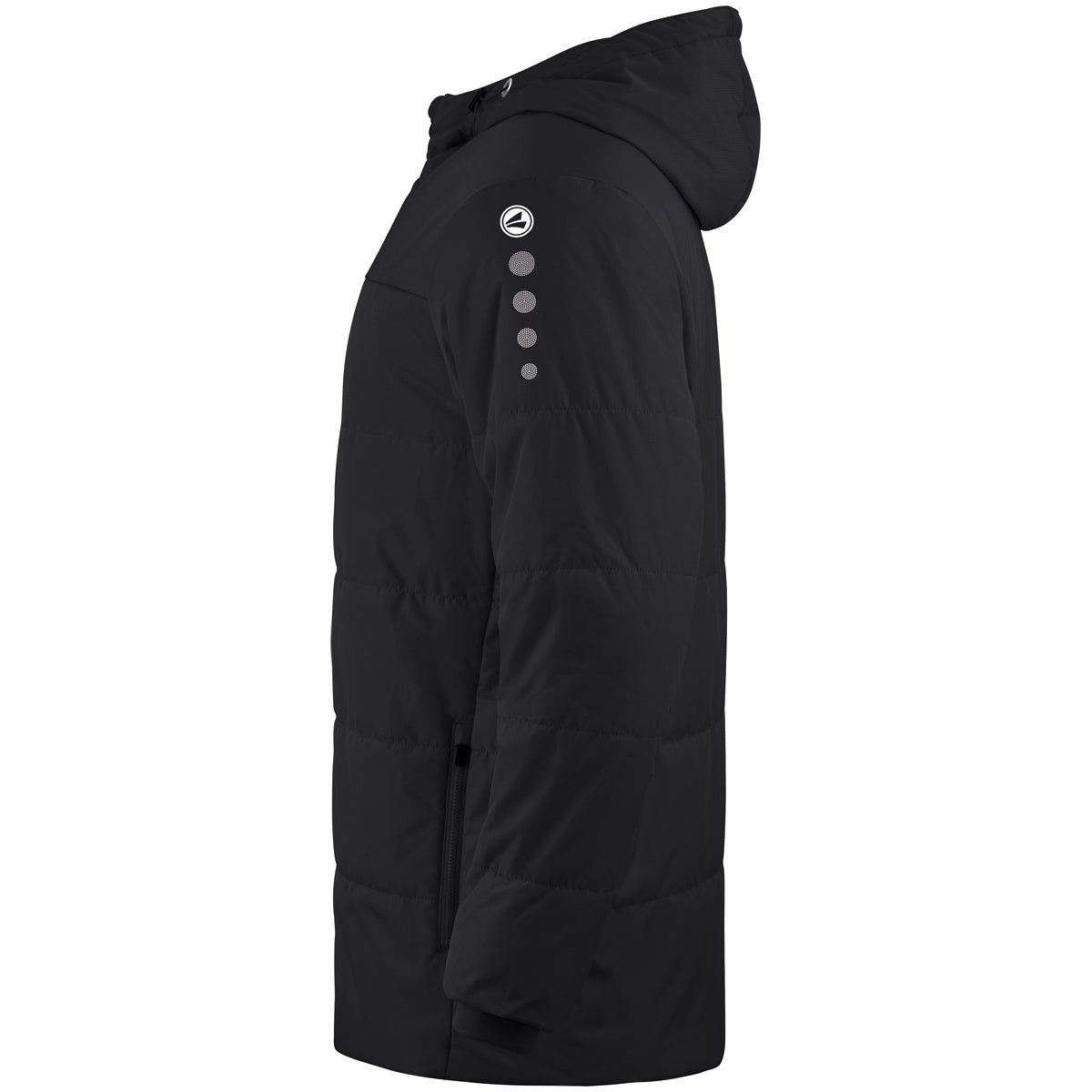 JAKO Coachjacke Team mit Kapuze schwarz