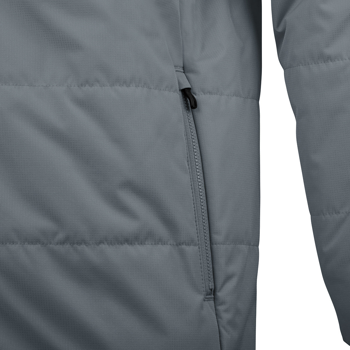 JAKO Coachjacke Team mit Kapuze steingrau