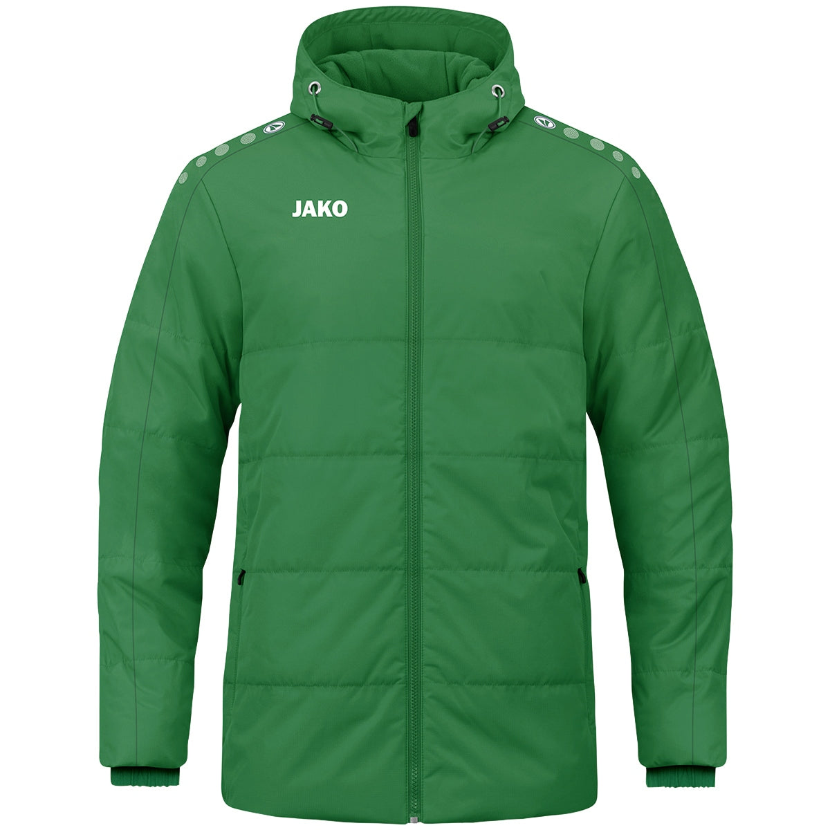 JAKO Coachjacke One mit Kapuze sportgrün