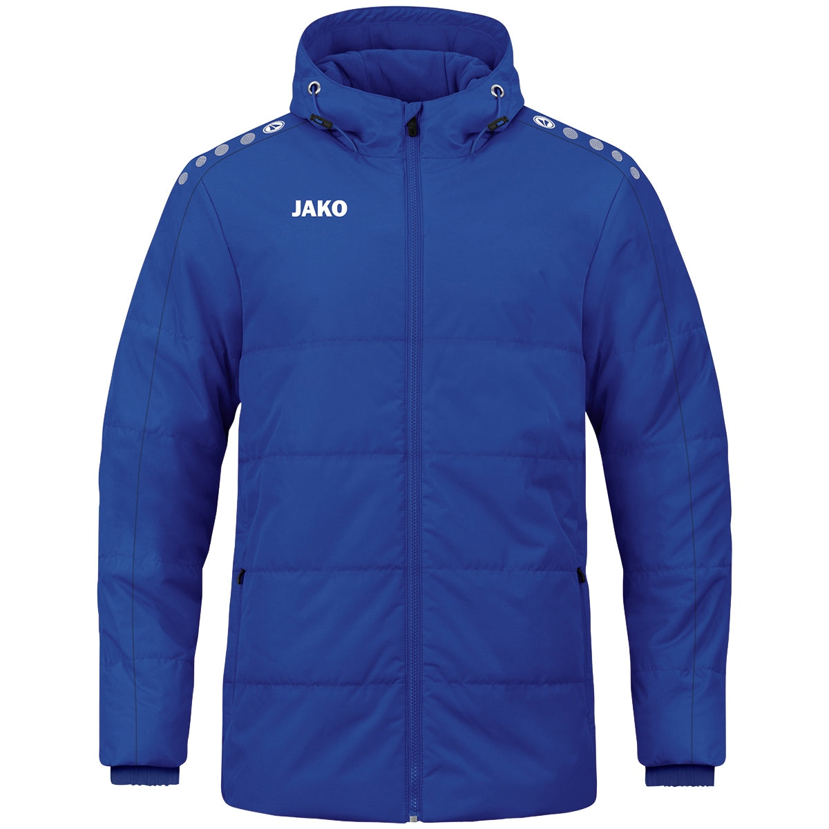 JAKO Coachjacke One mit Kapuze royal