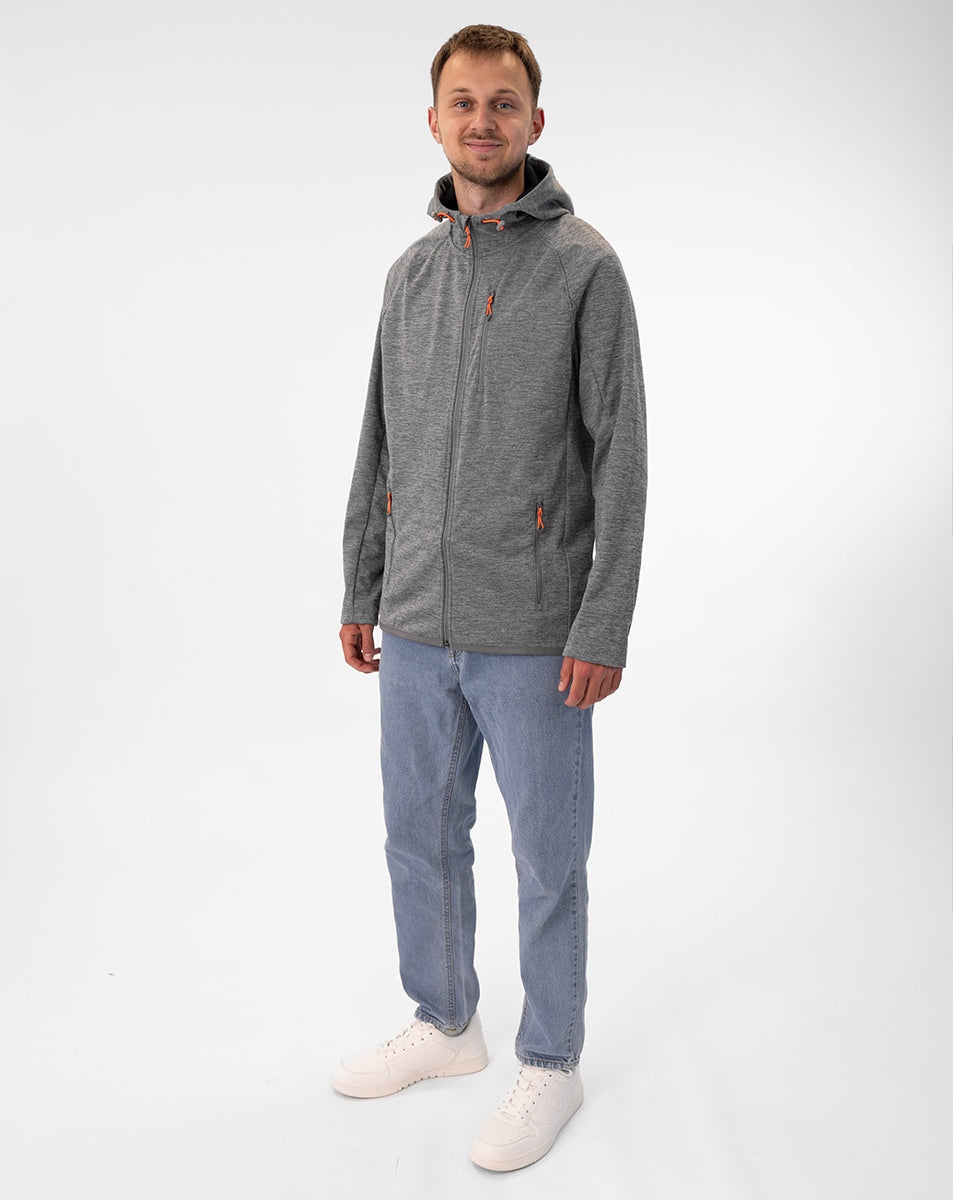 JAKO Softshelljacke Light grau meliert