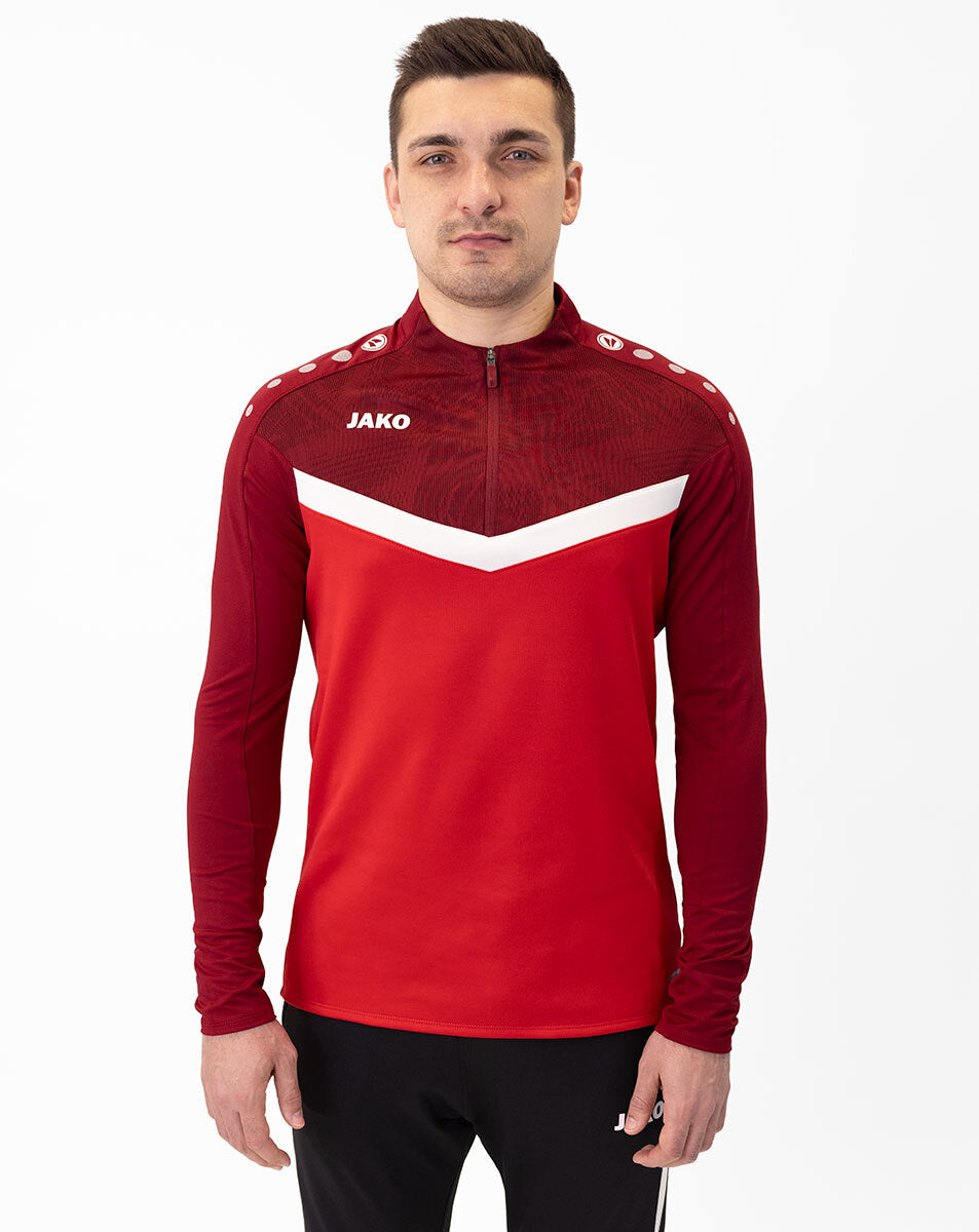 JAKO Ziptop Iconic 8624 rot/weinrot