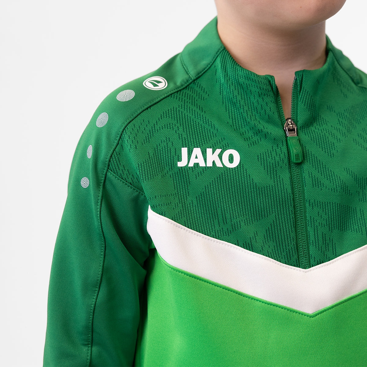 JAKO Ziptop Iconic 8624 soft green/sportgrün