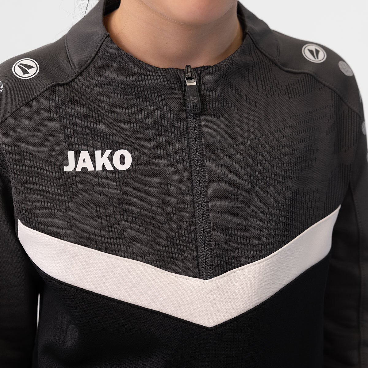 JAKO Ziptop Iconic 8624 schwarz/anthrazit