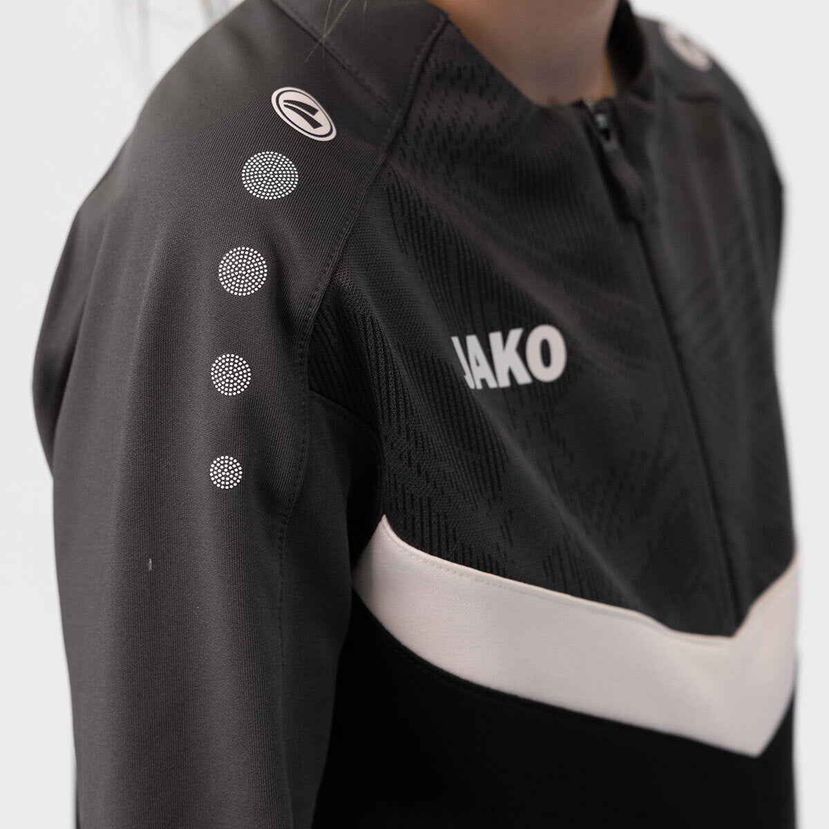 JAKO Ziptop Iconic 8624 schwarz/anthrazit