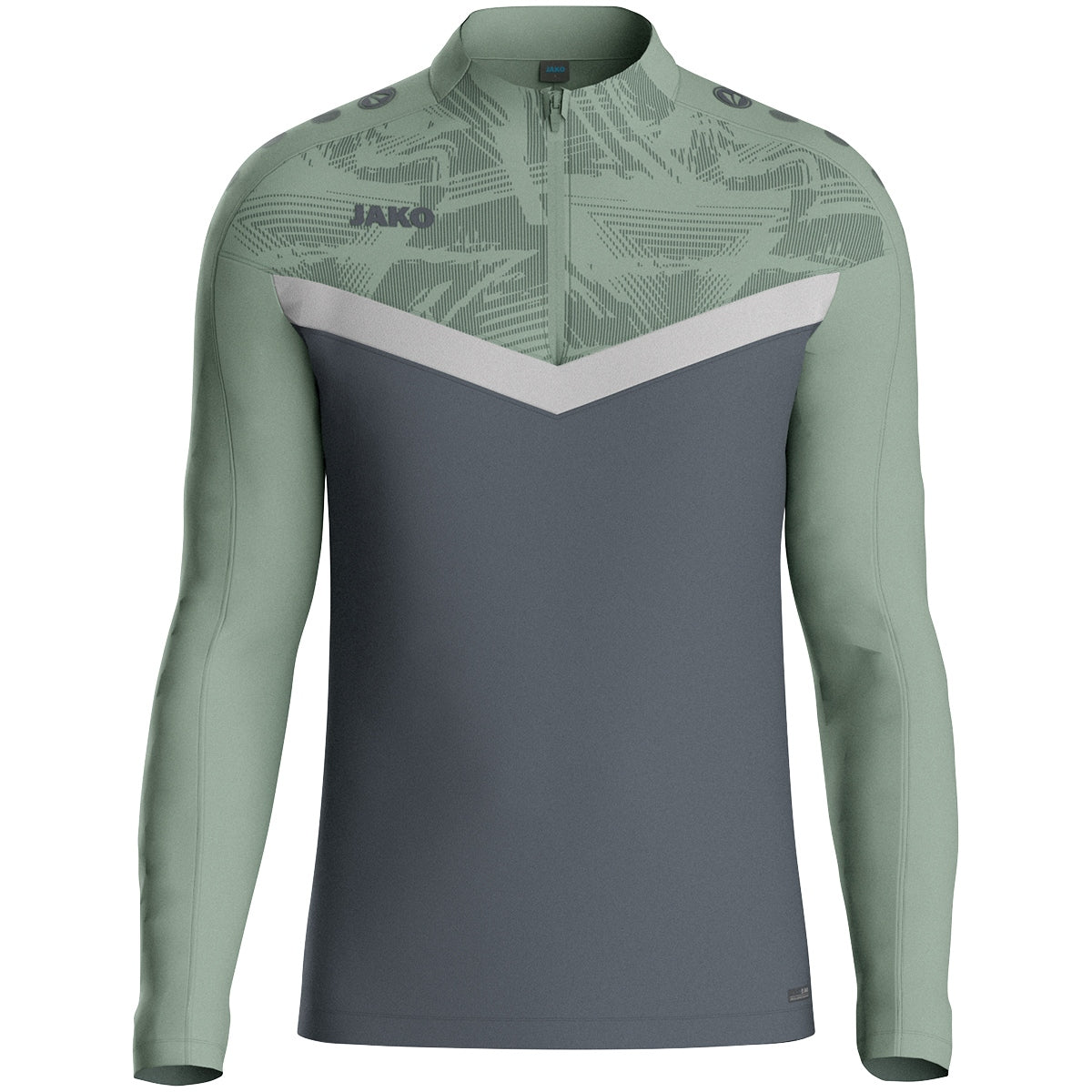 JAKO Ziptop Iconic 8624 anthra light/mintgrün/soft grey
