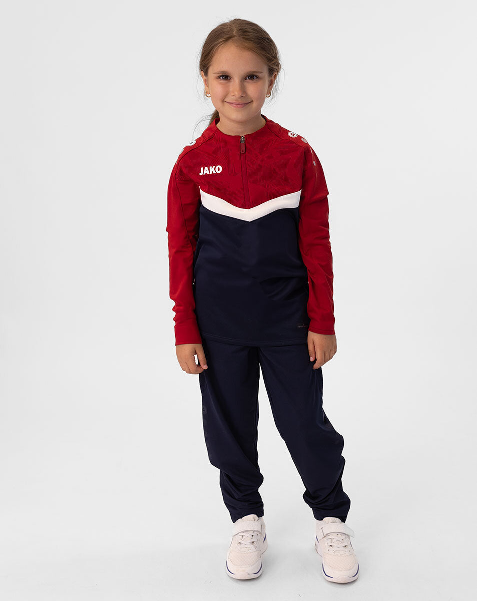 JAKO Ziptop Iconic 8624 marine/chili rot