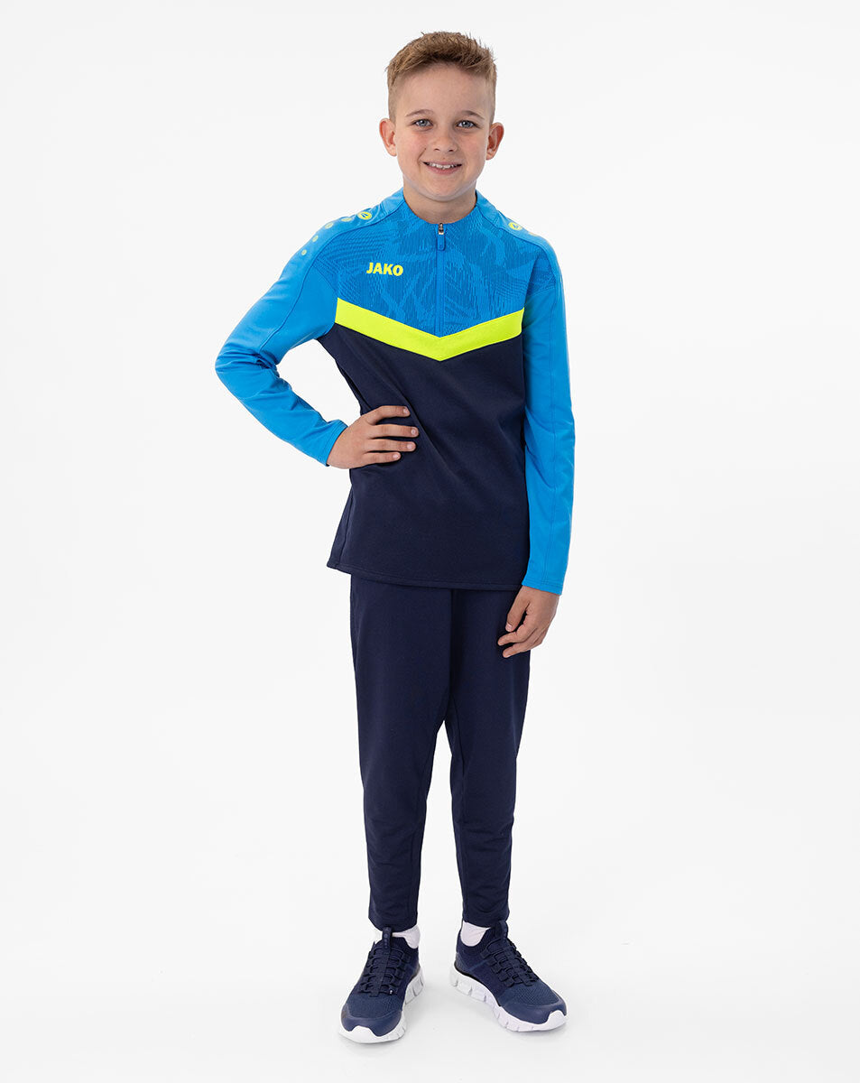 JAKO Ziptop Iconic 8624 marine/JAKO blau/neongelb