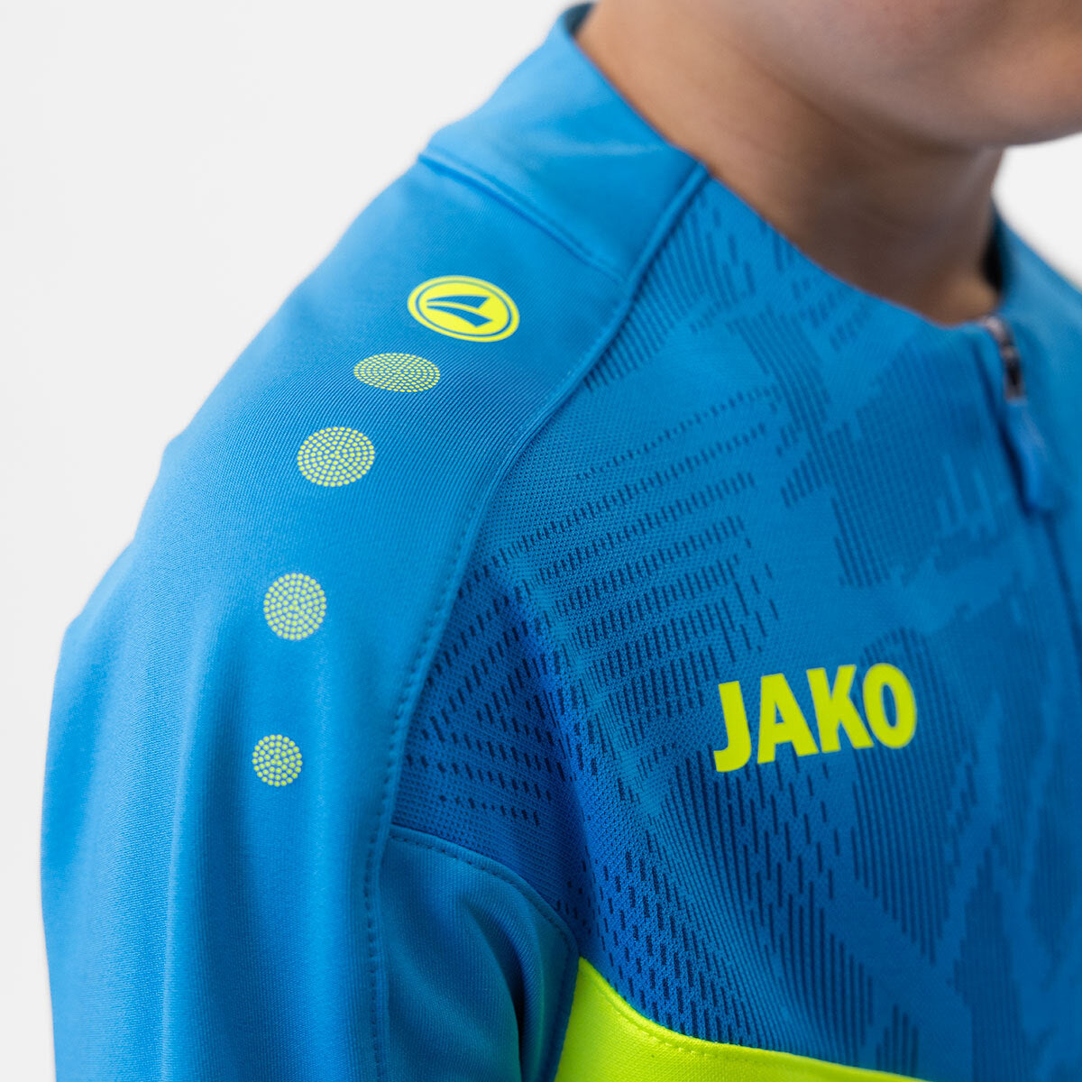 JAKO Ziptop Iconic 8624 marine/JAKO blau/neongelb