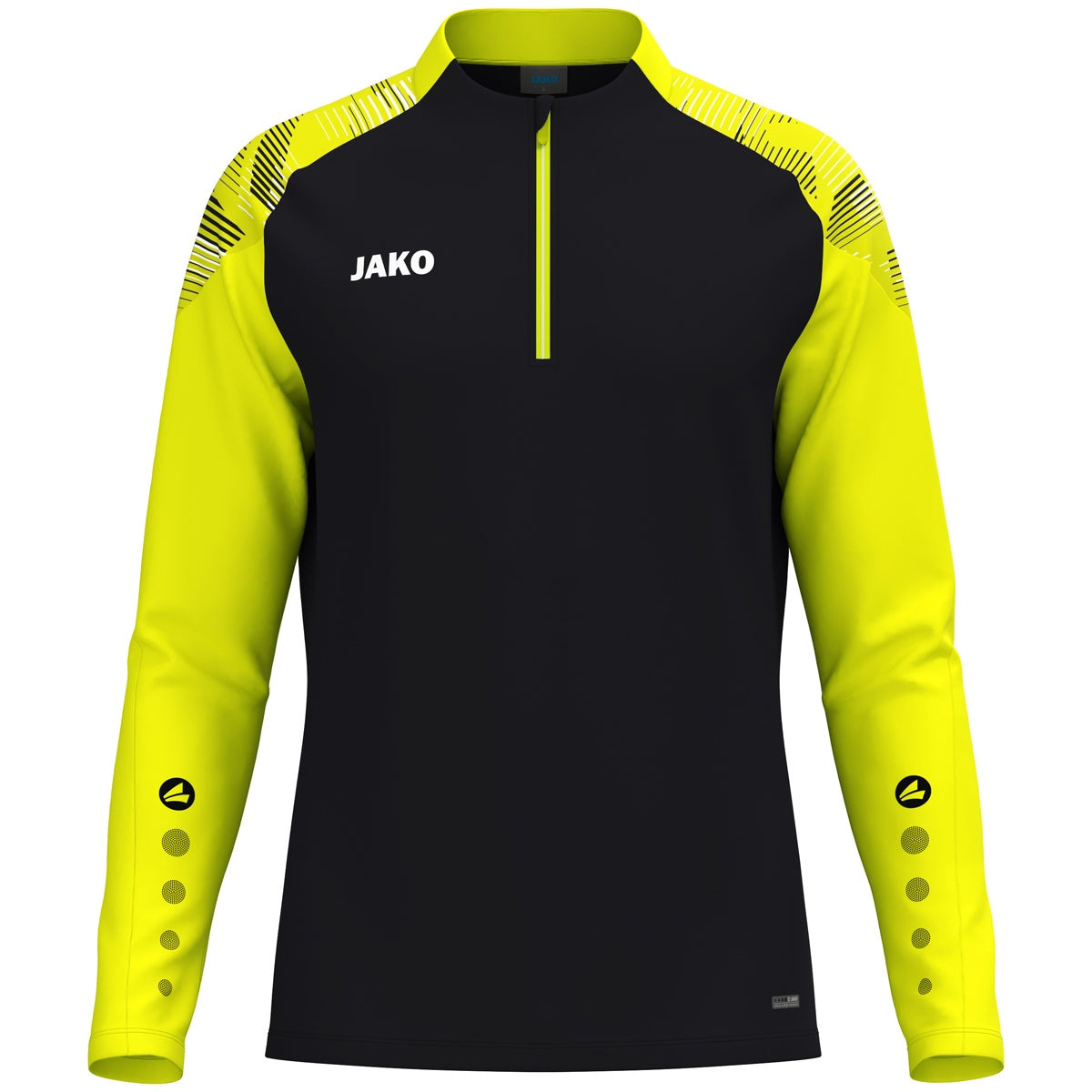 JAKO Ziptop Sonic schwarz/neongelb