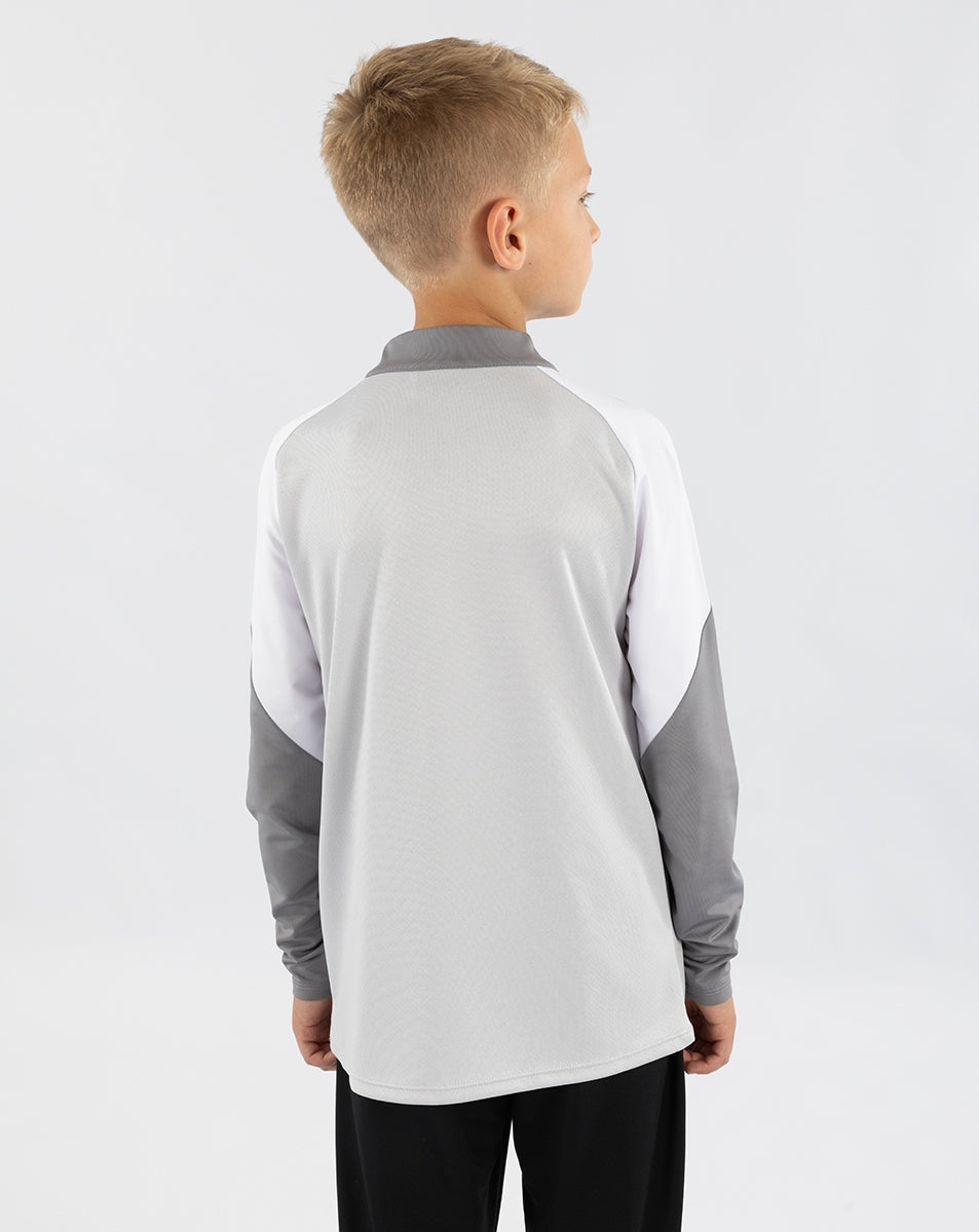 JAKO Ziptop Dynamic hellgrau/weiß/grau