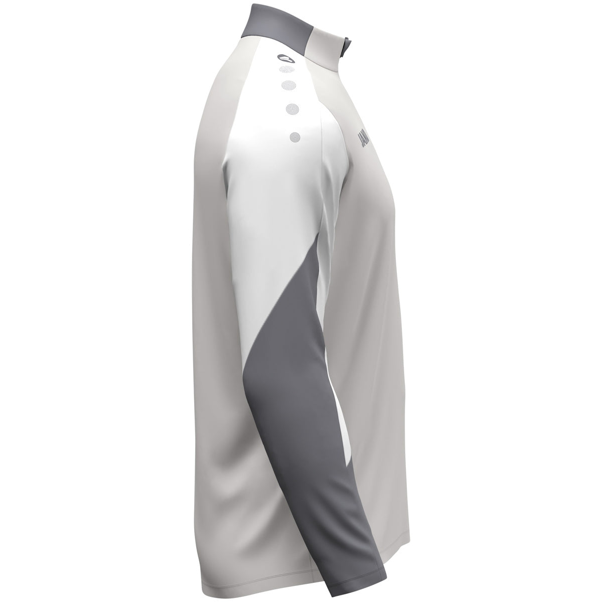 JAKO Ziptop Dynamic hellgrau/weiß/grau