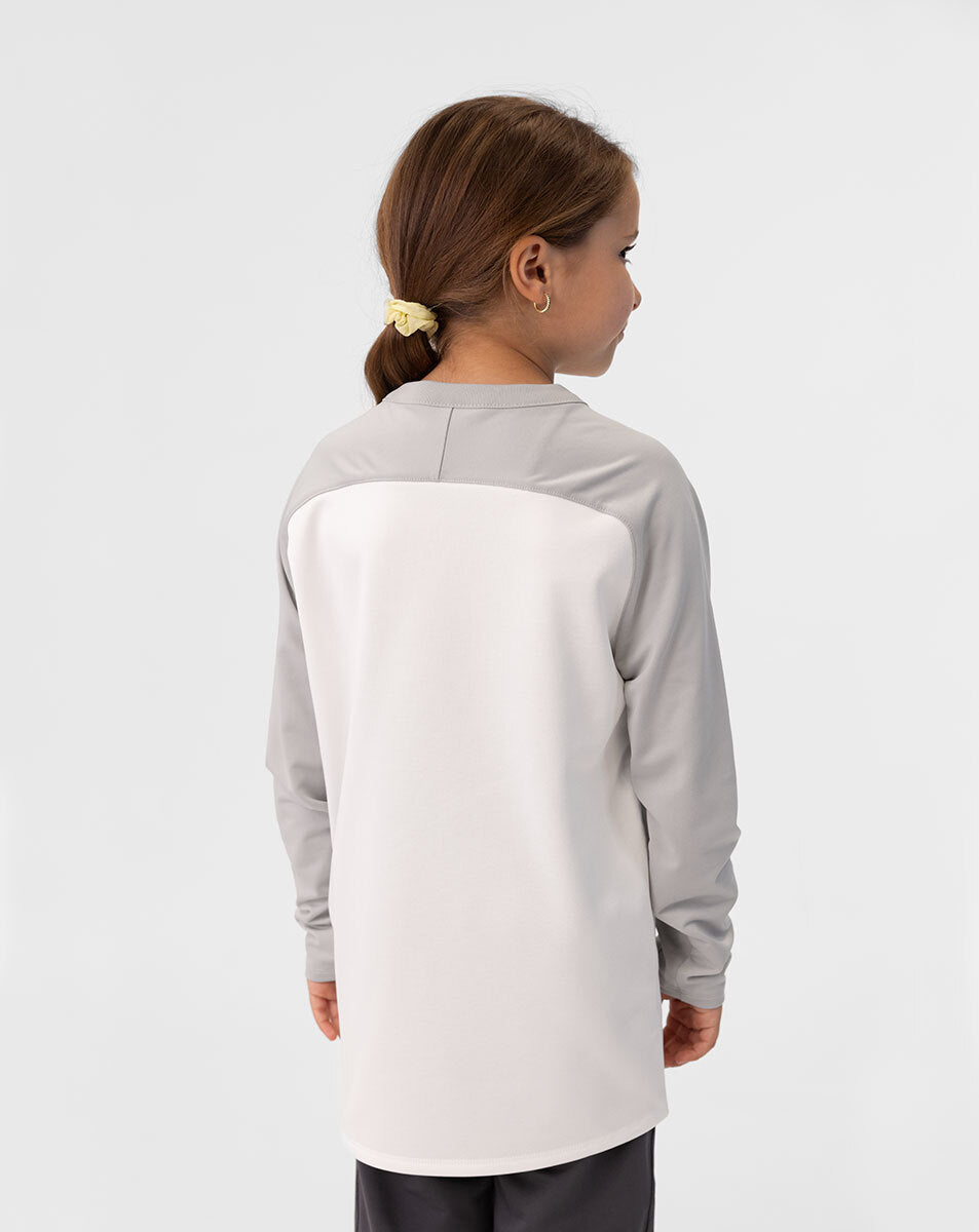 JAKO Sweat Iconic 8824 weiß/soft grey/anthra light