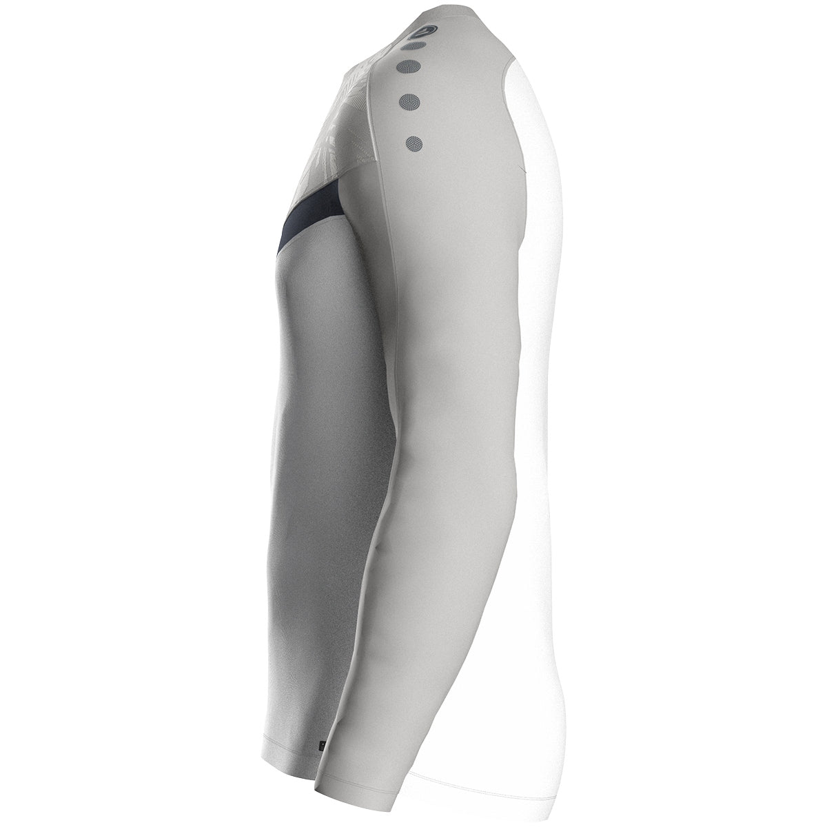 JAKO Sweat Iconic 8824 weiß/soft grey/anthra light
