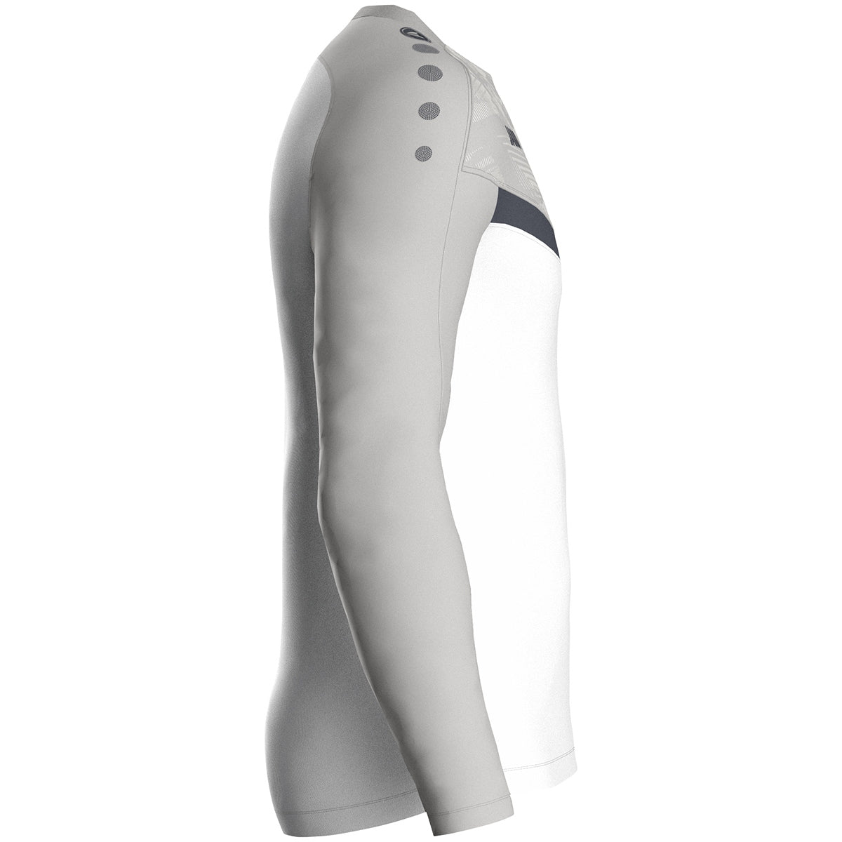 JAKO Sweat Iconic 8824 weiß/soft grey/anthra light