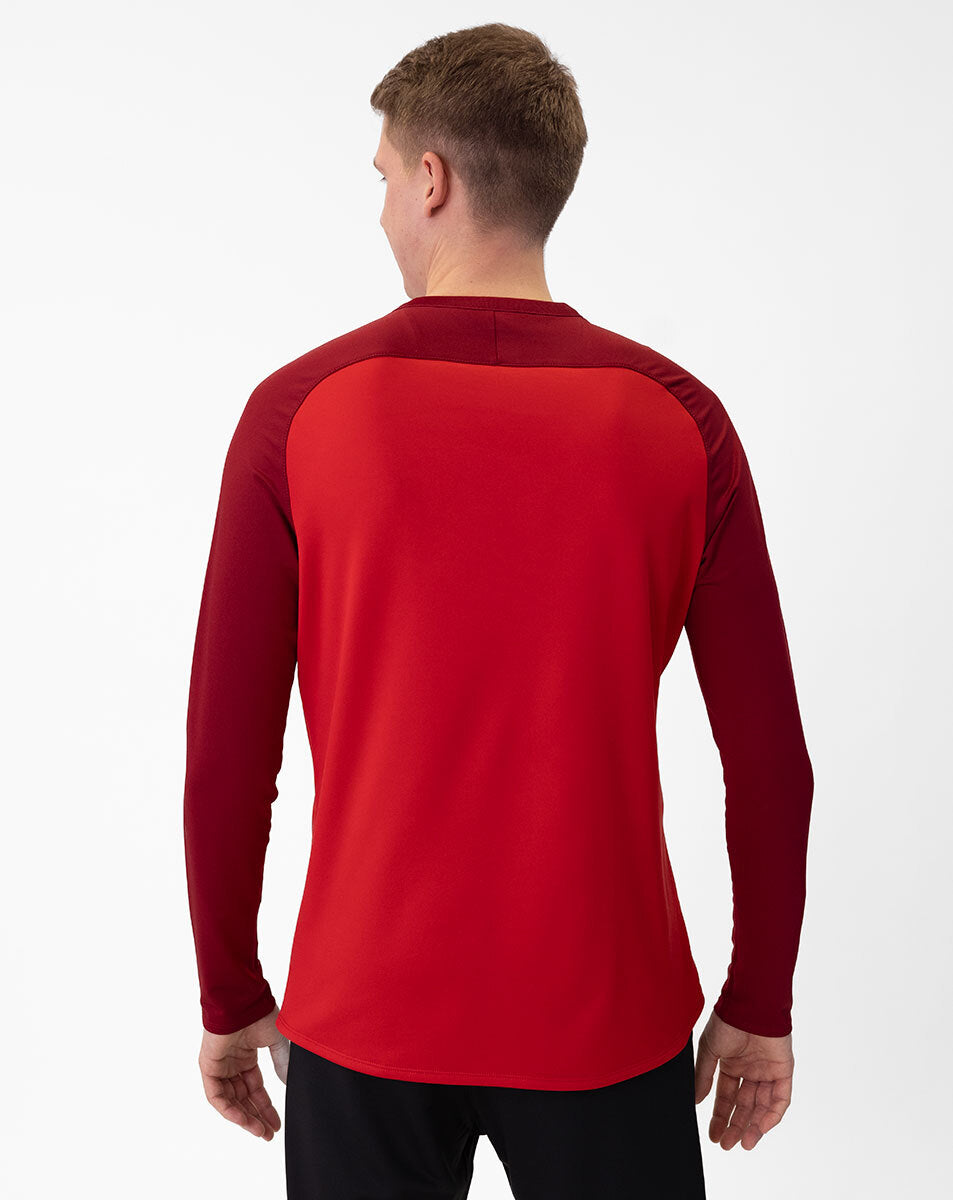 JAKO Sweat Iconic 8824 rot/weinrot