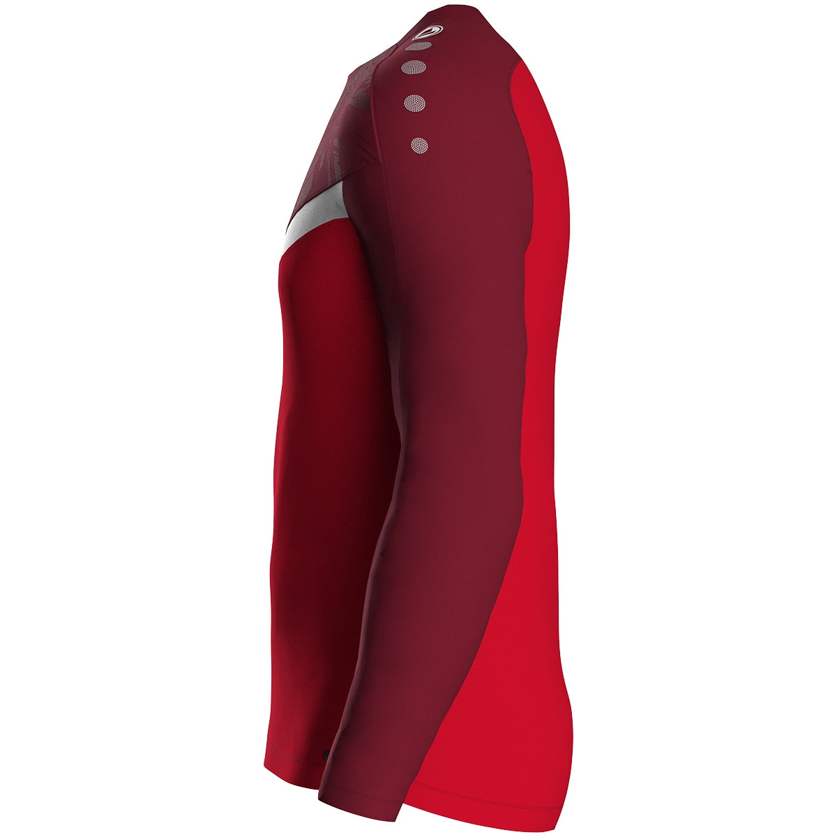JAKO Sweat Iconic 8824 rot/weinrot