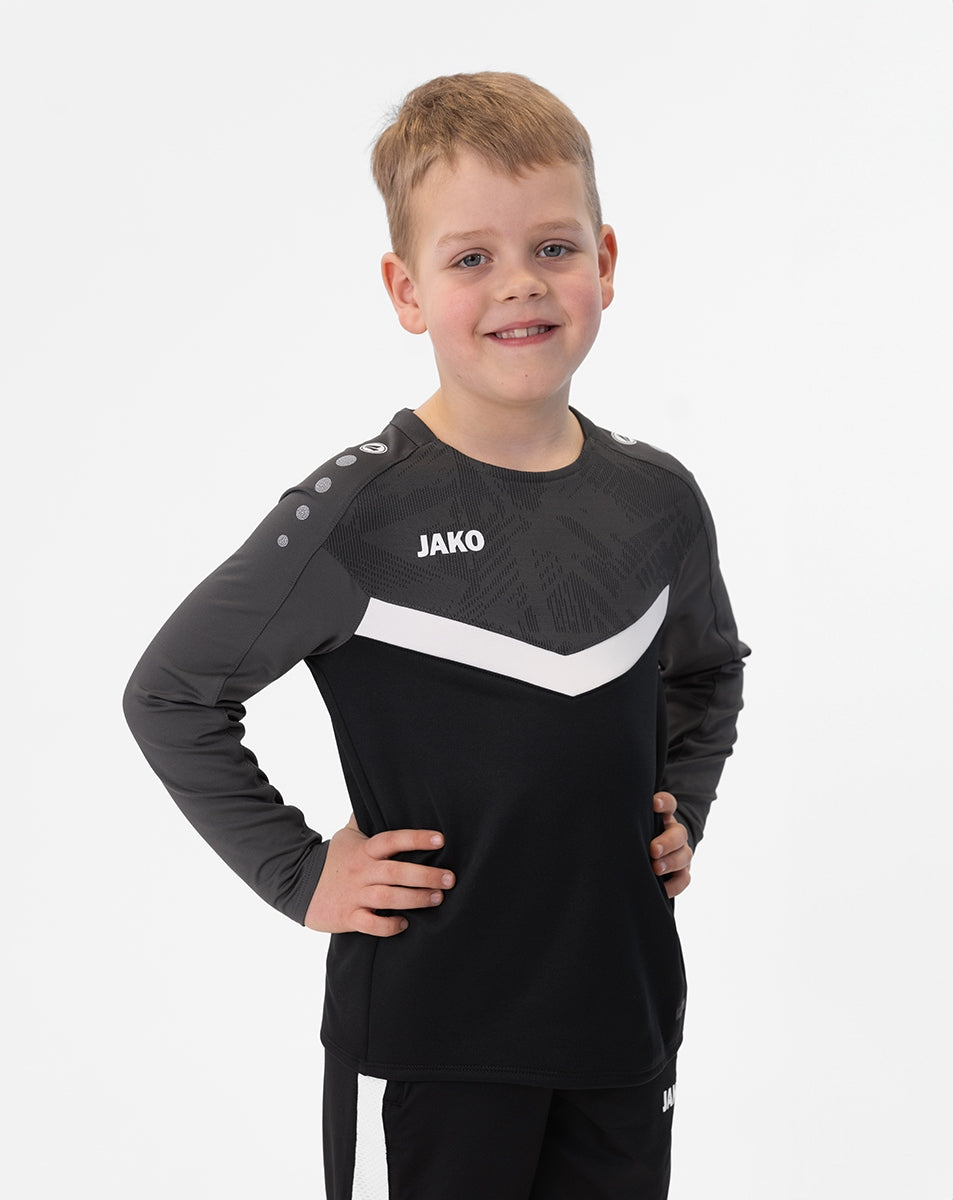 JAKO Sweat Iconic 8824 schwarz/anthrazit
