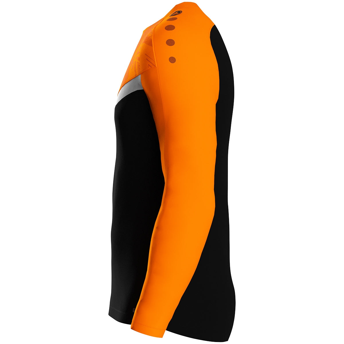 JAKO Sweat Iconic 8824 schwarz/neonorange