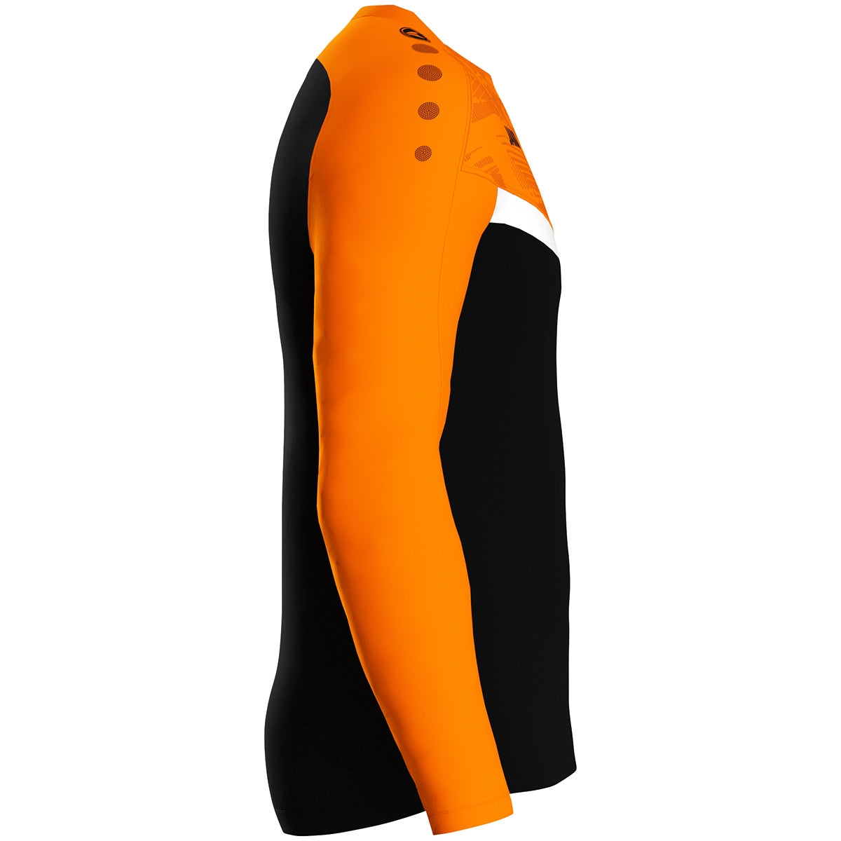 JAKO Sweat Iconic 8824 schwarz/neonorange