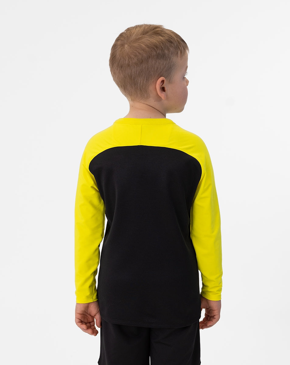 JAKO Sweat Iconic 8824 schwarz/soft yellow
