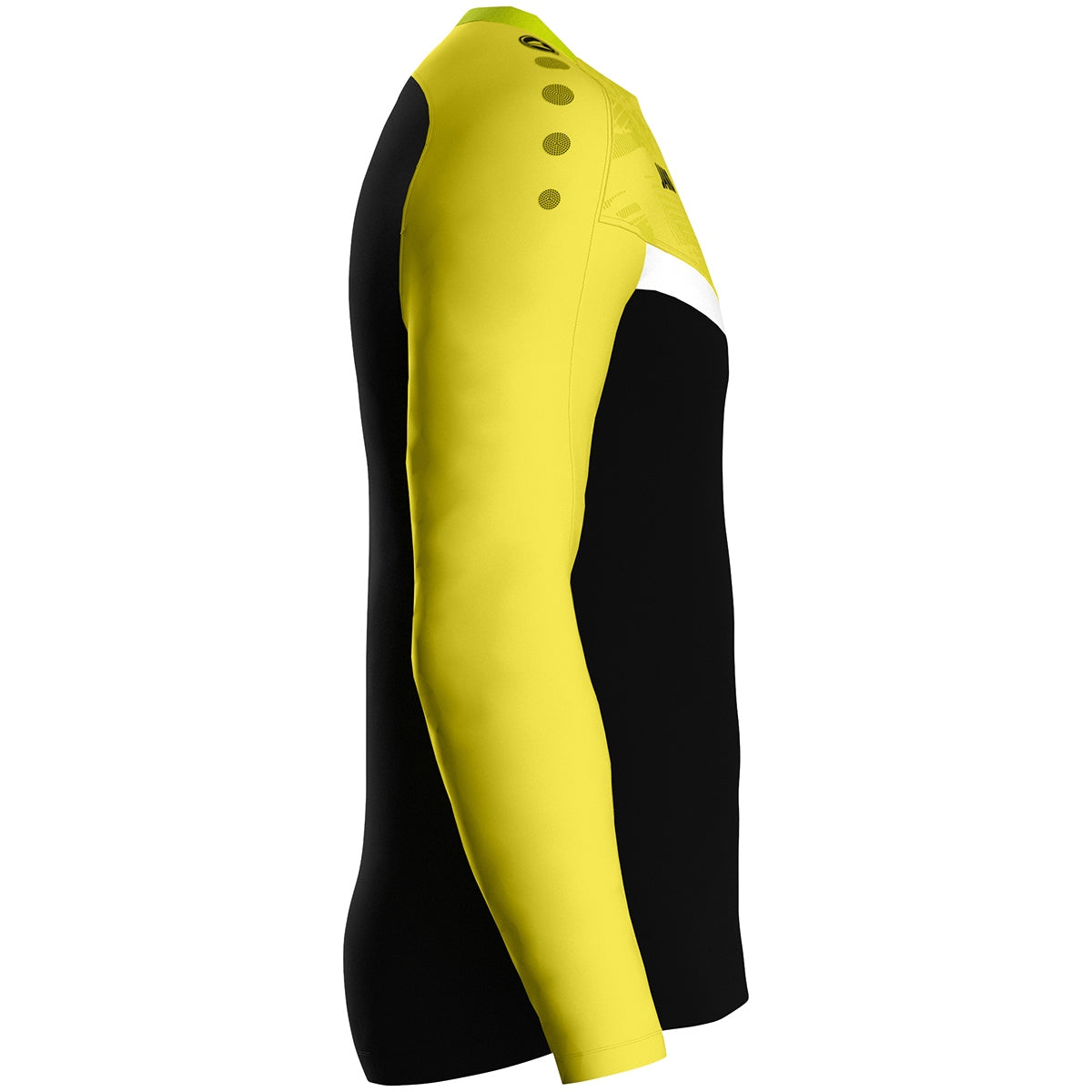 JAKO Sweat Iconic 8824 schwarz/soft yellow