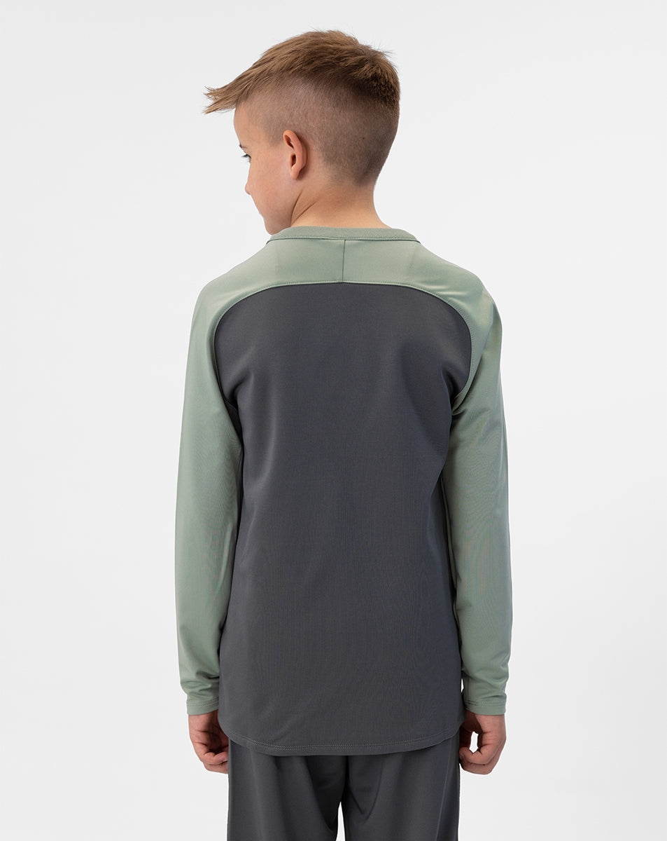 JAKO Sweat Iconic 8824 anthra light/mintgrün/soft grey