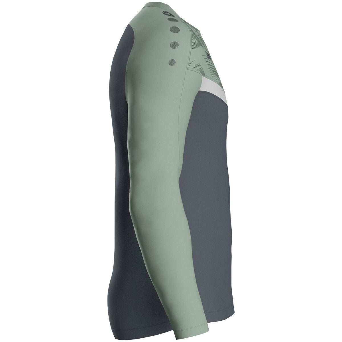 JAKO Sweat Iconic 8824 anthra light/mintgrün/soft grey