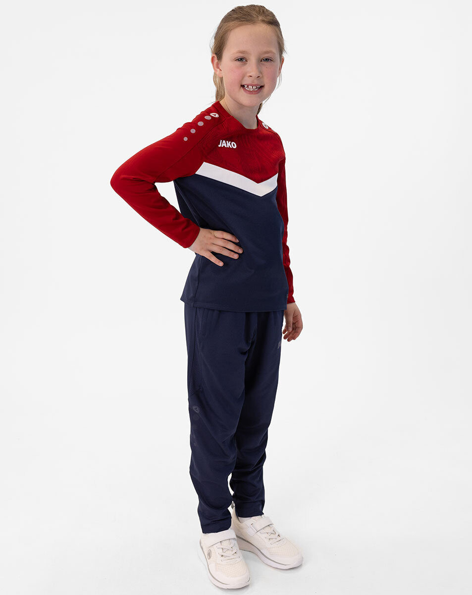 JAKO Sweat Iconic 8824 marine/chili rot