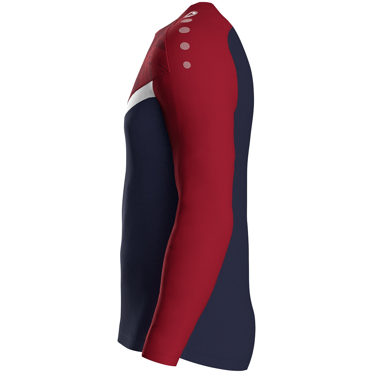 JAKO Sweat Iconic 8824 marine/chili rot