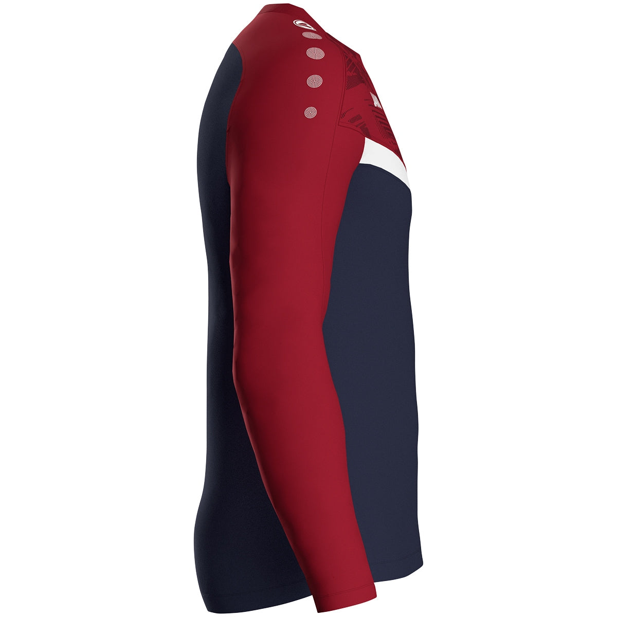 JAKO Sweat Iconic 8824 marine/chili rot