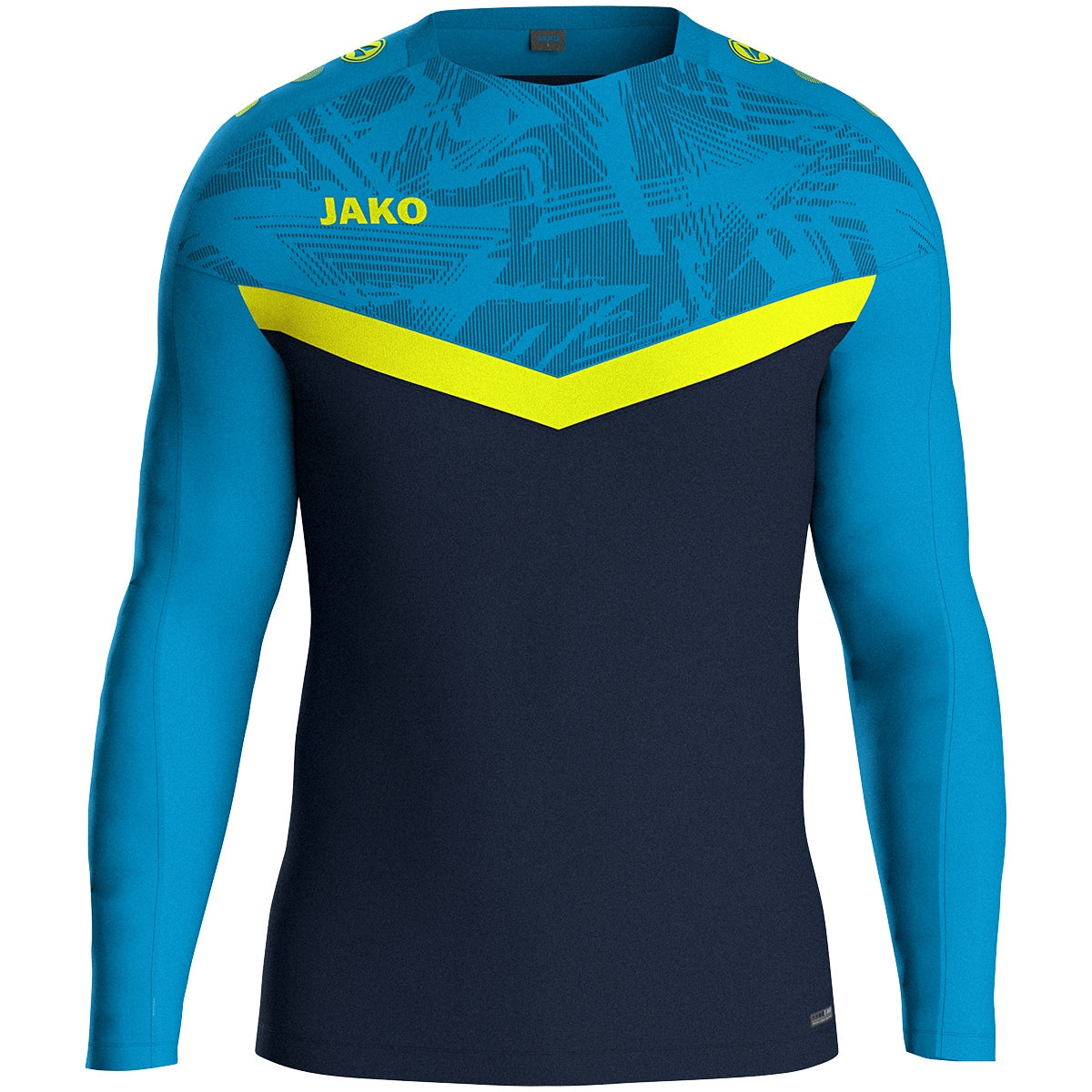JAKO Sweat Iconic 8824 marine/JAKO blau/neongelb