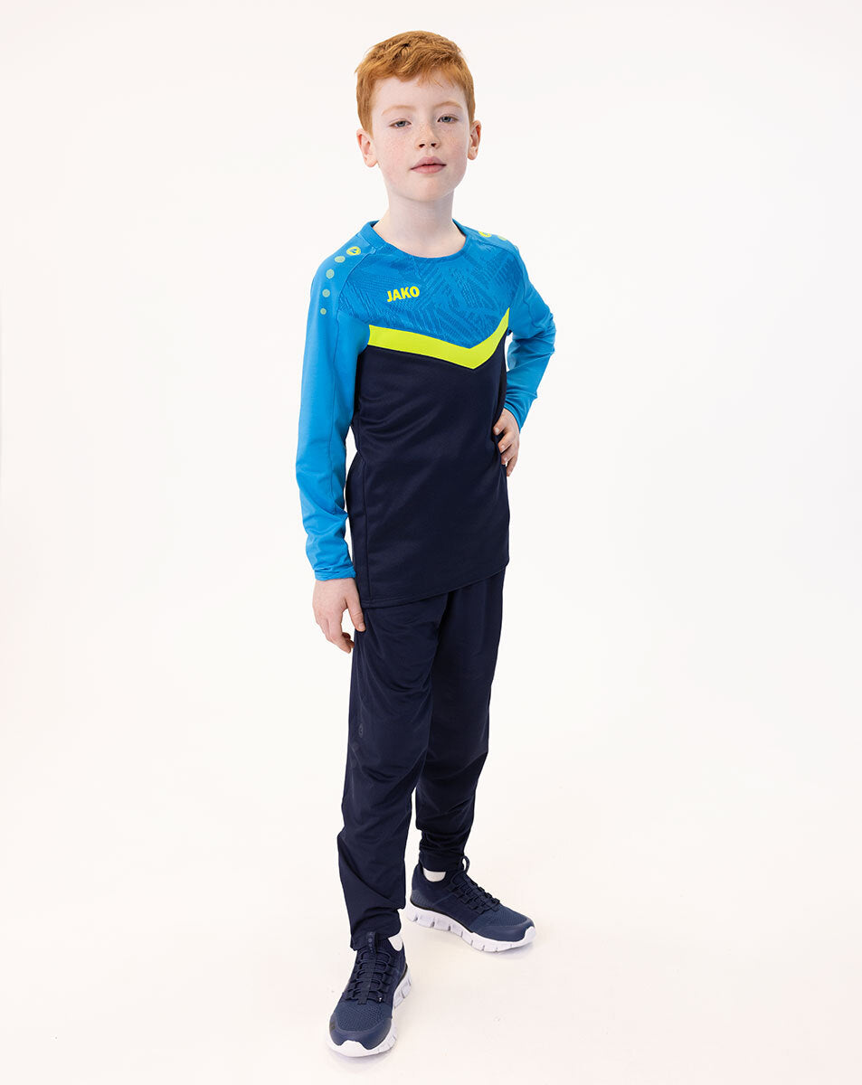 JAKO Sweat Iconic 8824 marine/JAKO blau/neongelb
