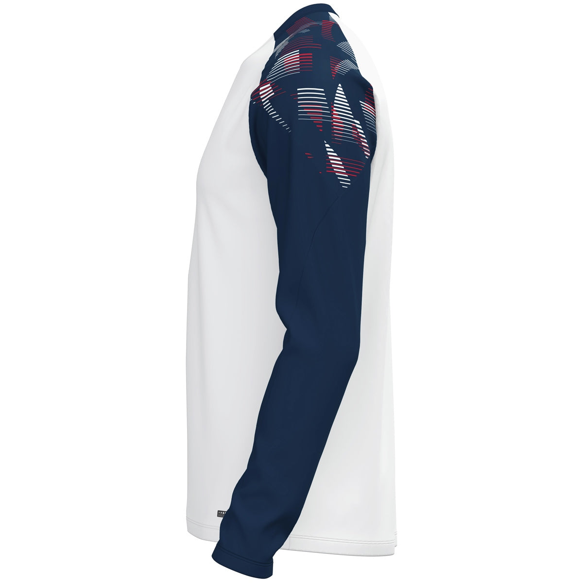JAKO Longsleeve Sonic weiß/marine/rot