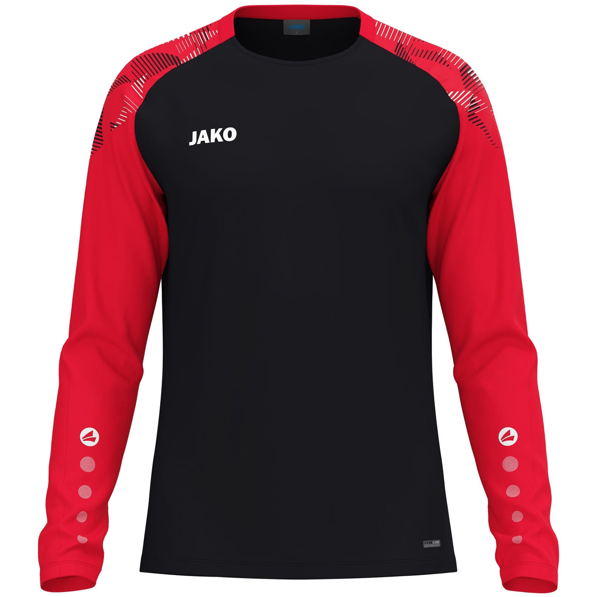 JAKO Longsleeve Sonic schwarz/rot
