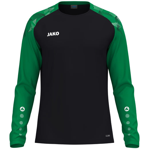 Jako Longsleeve Sonic schwarz/grün Narrenzunft Dettingen