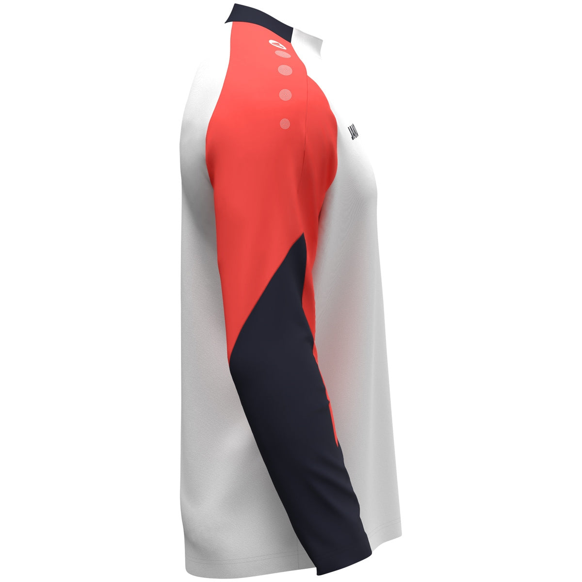 JAKO Longsleeve Dynamic weiß/coral/marine