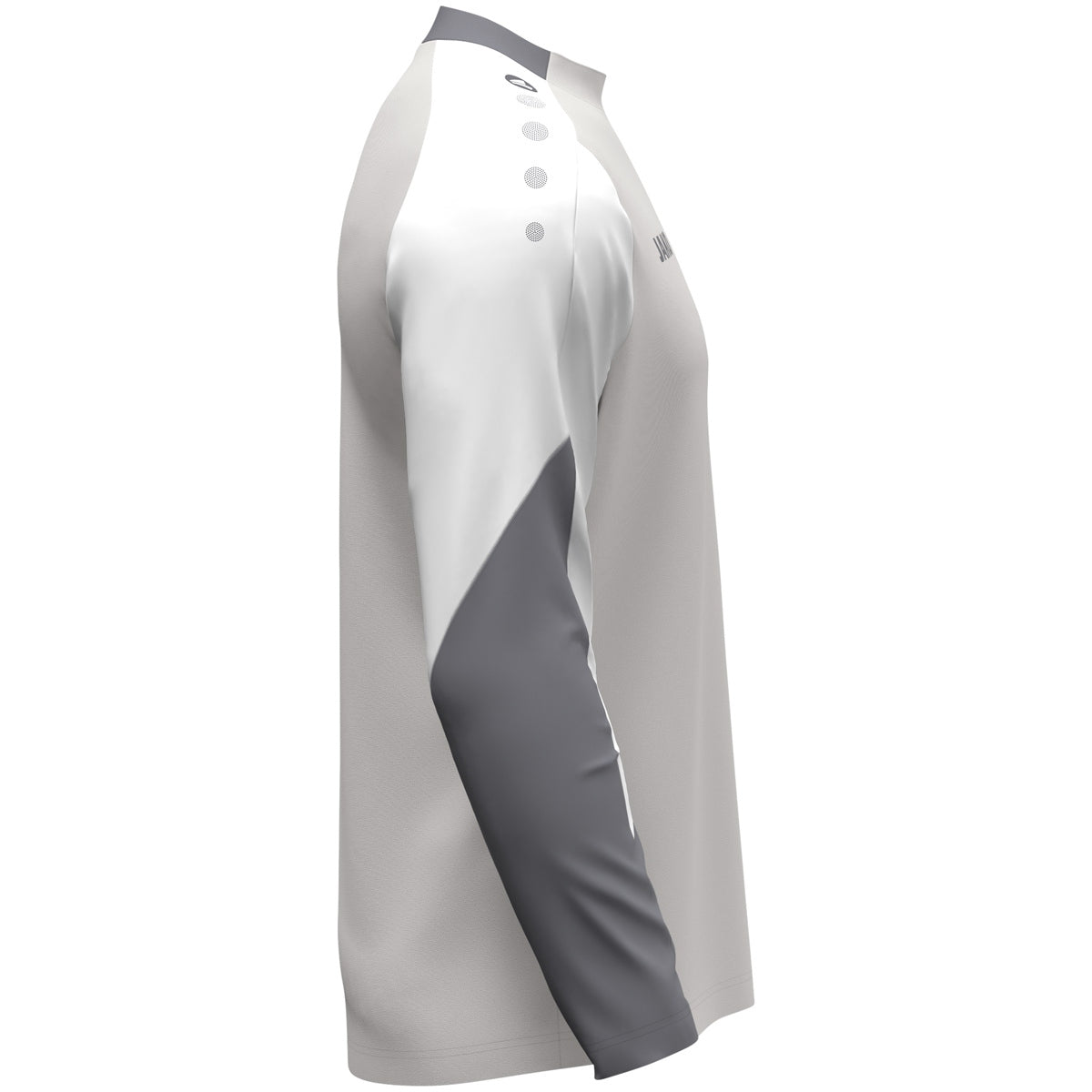 JAKO Longsleeve Dynamic hellgrau/weiß/grau