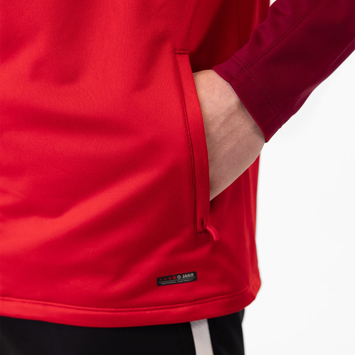 JAKO Polyesterjacke Iconic 9324 rot/weinrot