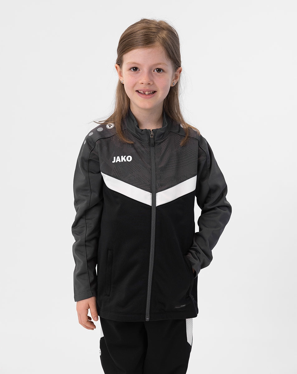 JAKO Polyesterjacke Iconic 9324 schwarz/anthrazit