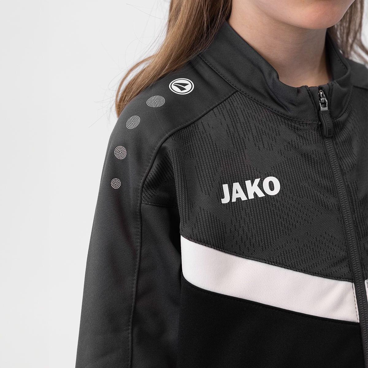 JAKO Polyesterjacke Iconic 9324 schwarz/anthrazit